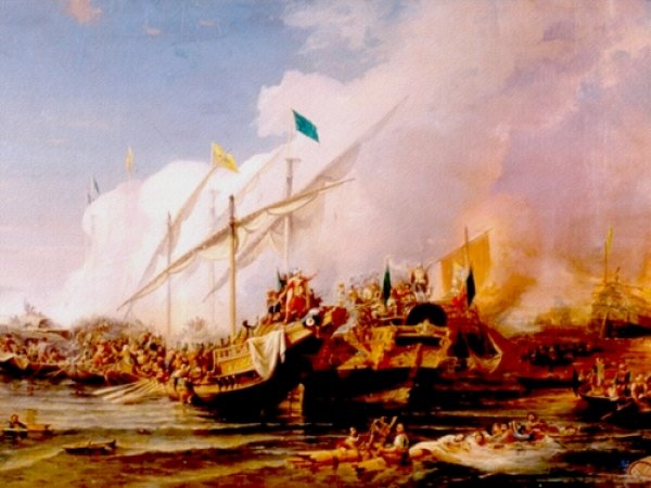 "Rumeli" ad verilen Avrupa yakasnda ilk ele geirilen yer impe limandr.