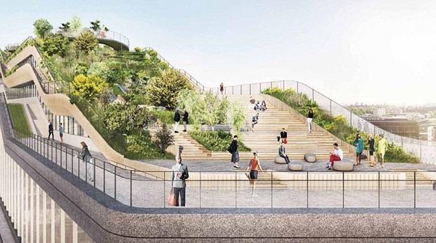 Londra'n�n en de�erli b�lgelerinden birisi olan Kings Cross'ta in�a edilecek yeni merkez binas�na ait g�rseller Google taraf�ndan payla��ld�.