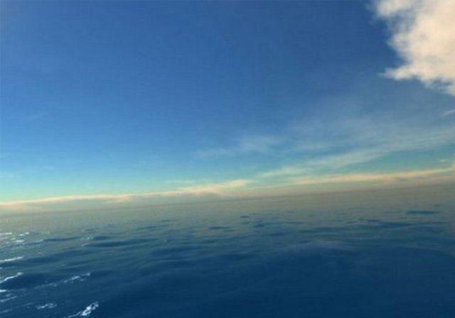 Bir okyanusun en derin yerinde, demir bir topun dibe kmesi bir saatten uzun srer..