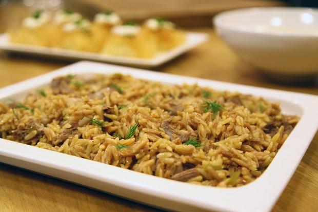 Ankara Tava | Ankara<p>    Arpa ehriye ile yaplan pilav ve kuzu etinin birlikte pierek oluturduklar sra d lezzet.