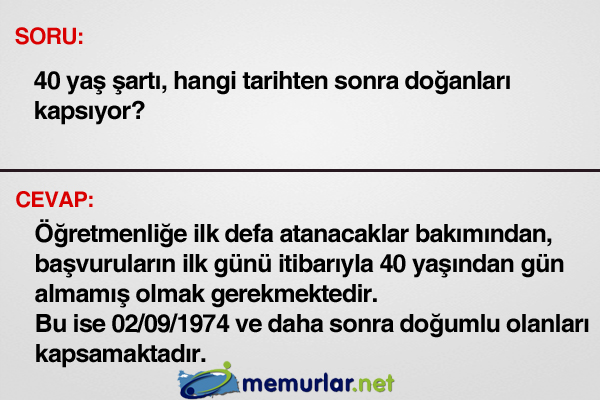 2 ila 6 Eyll arasnda retmen atama bavurular alnacaktr.   <p><b>te sk sorulan sorular ve cevaplar</b></p>