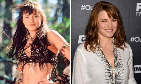 Zeyna rolyle hafzalara kaznan Lucy Lawless 48 yanda.