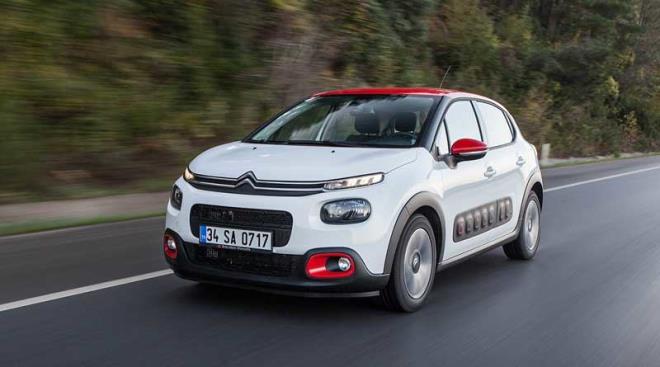 22) Yeni Citroen C3 1.2 PURETECH 82HP BVM5 BENZN DZ VTES