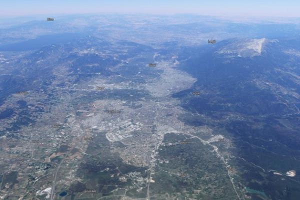 Uluda' ve eteklerinde uzanm 2 milyonluk dev ehir