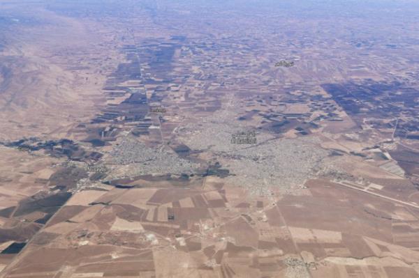 Nusaybin ve hemen yannda Suriye'nin byk kentlerinden biri Kaml