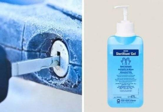 K aylarnda ara kilidindeki donmalar, el dezenfektan ile eritebilirsiniz. Anahtara el dezenfektan srn, sonra anahtar kilide yerletirin. lem bu kadar basit.