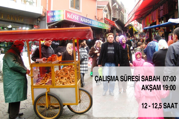 Simitiler sabah siz ie, okula giderken yada akam dnerken, btn gn tezgh bandalar. Peki yaklak 12 saatlik mesainin ardndan ne kadar kazanyorlar?