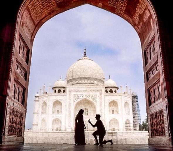 14. Tac Mahal, Agra, Hindistan