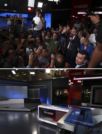 TRT'yi igal ederek darbe bildirisini kamuoyuna aklayan darbecilere, vatandalar mdahale etti. Darbe bildirisinin okunduu stdyoya gelen vatandalar igal giriimini sonlandrd. Darbe giriimi sonras bildirinin okunduu stdyonun ismi "15 Temmuz Millet Stdyosu" olarak deitirildi.