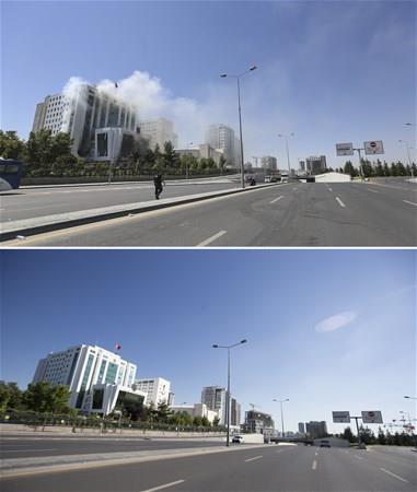 Darbeci askerler tarafndan ele geirilen ve iddetli atmalarn yaand Jandarma Genel Komutanl, 16 Temmuz sabah zel Harekat Polislerince yaplan operasyonla temizlendi.