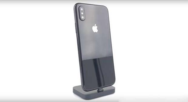 iPhone 8&#8217;de Touch ID iermeyen bir sanal ana ekran tuu olacak.
