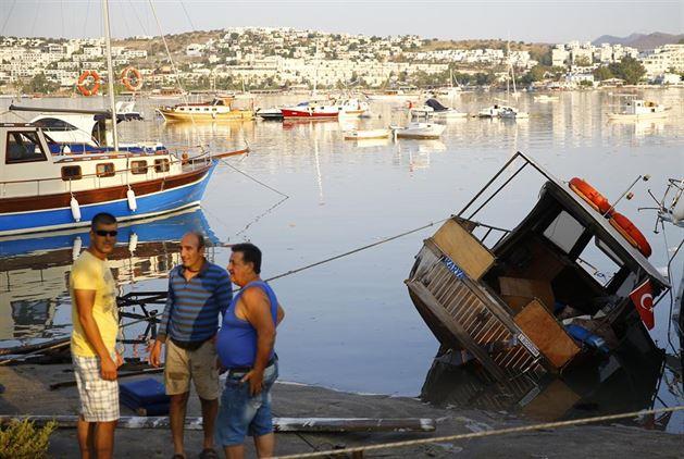 Deprem, yerin yaklak 8,6 kilometre derinliinde meydana geldi.