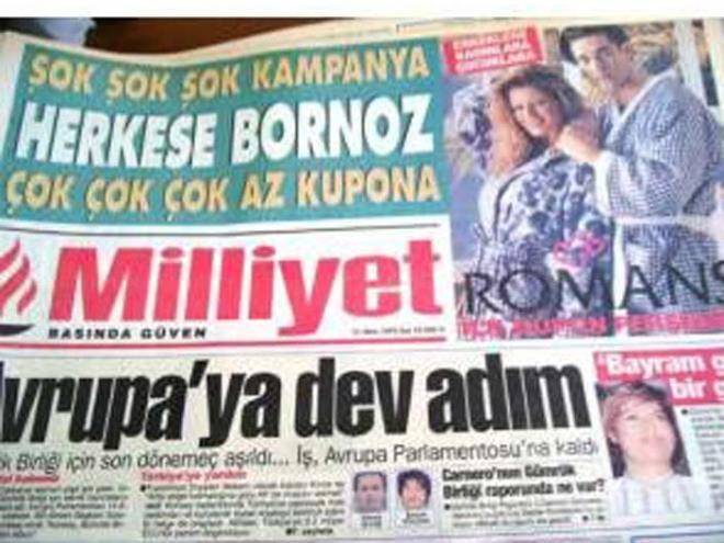 <strong>6. Gazete kuponu</strong>  3 aya yatl misafiriniz geliyor fakat tabak anak atal bak seti mi yok? Hi sorun deil!  <p>  ok sayda gazetenin tiraj sava verdii 90'lar dneminde 30, 45, 60 ya da 90 kupon karl porselen takmlarnn evlerimize gelecei mjdesini veriyordu.<p>    Hatta bir dnem kupon karl yaplan ekililerde otomobil dahi verildi.    2000'lerin ilk yllarnda bir sre bu akm gzden kaybolsa da son zamanlarda baz gazeteler dijital medya ile sava verebilmek iin bu trendi tekrar hortlatt