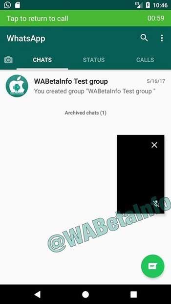 WhatsApp&#8217;n PiP (Picture in Picture) zelliini test ettii ortaya kt. Android&#8217;de henz gelitiriciler iin yaynlanan beta 2.17.265 srm ile birlikte WhatsApp kullanclar, video grmesi yaparken, ekran klterek mesajlamaya devam edebiliyor.