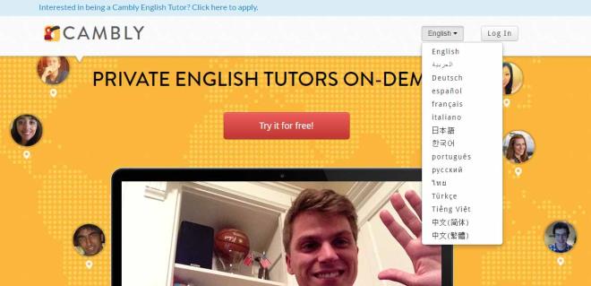 13- Cambly<br /> &nbsp;  Skype benzeri bir yapya sahip olan Cambly, online alyor. <p>        Kullanclar ile ana dili ngilizce olan eitmenleri bir araya getiren Cambly, konuarak pratik yapmak iin ideal bir uygulama.  <p>        Uygulamay Android ve iOS iin cretsiz olarak indirebilirsiniz.