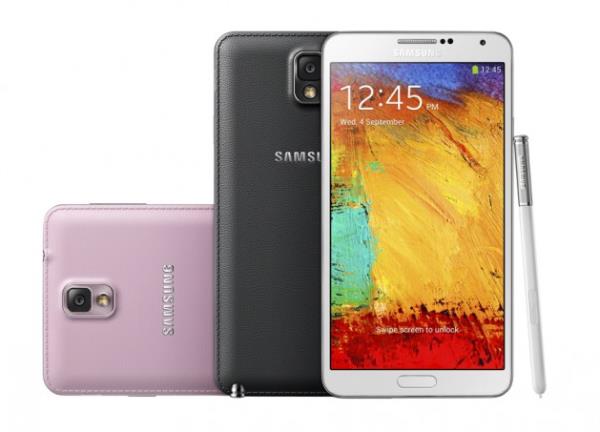 <p><b>Galaxy Note 3</b></p>5.7 in (14,3 cm) geniliinde ekrana sahip olan Note 3, Full HD Super AMOLED, 1920x1080 znrlkte ekrana sahip.