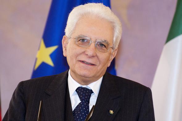 talya Cumhurbakan Sergio Mattarella