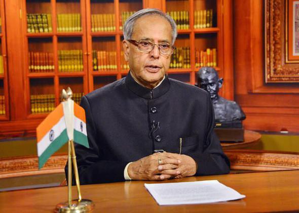 Hindistan Cumhurbakan Pranab Mukherjee