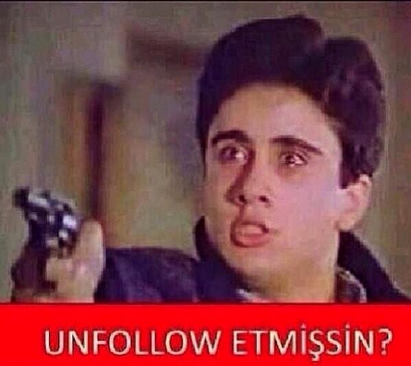 16- Takipi kaybedince bunalma giren, iki takipiye ee dosta ays latte smarlayan tipler