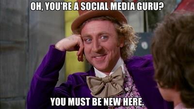 2- Hesaplarnda kendilerini sosyal medya gurusu ilan edenler&nbsp;<br /> &nbsp;  Bugnlerde zaten neredeyse herkes sosyal medya gurusu zaten!