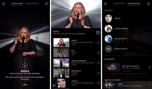 Vevo  <br>  Vevo, aradnz her trl mzik ve videoya ulamamz salayan uygulamalardan biri olarak karmza kyor.