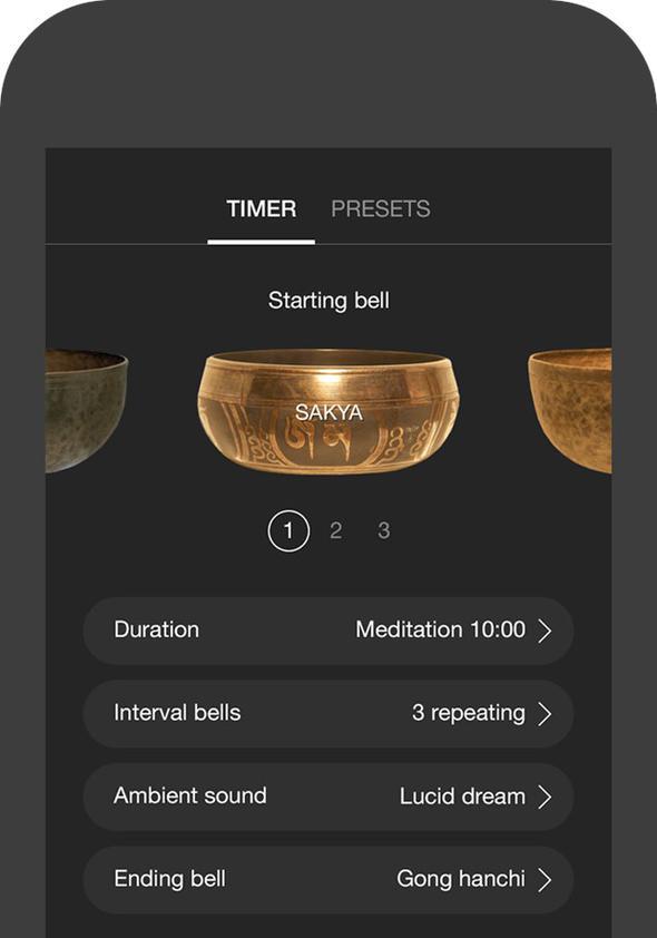 Insight Timer<br>    Uygulama ierisinde meditasyon retmenlerinin hazrlad ses dosyalar bulunuyor. Bu uygulama sayesinde meditasyonunuzu hocalar eliinde yapabilceksiniz.
