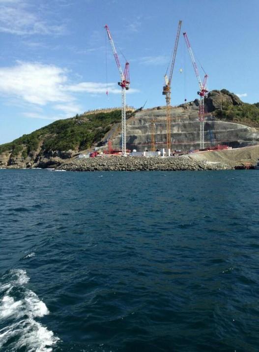 Garipe ile Poyrazky arasnda 3 milyar dolara yap-ilet-devret modeliyle ina edilecek kpr ve Kuzey Marmara otoyolu inaat devam ediyor.