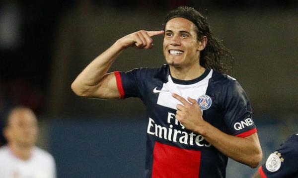 20. Edinson Cavani 87
