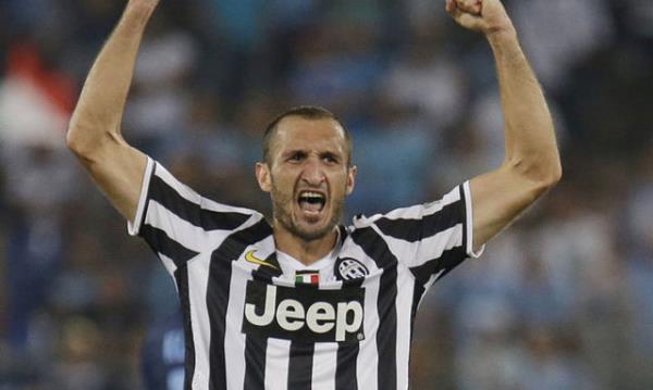 25. Giorgio Chiellini 86
