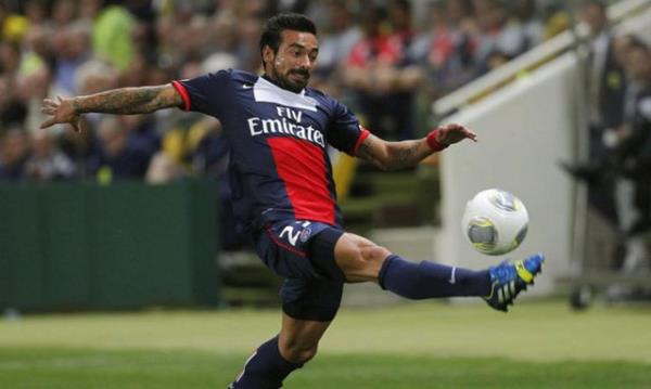 41. Ezequiel Lavezzi 85
