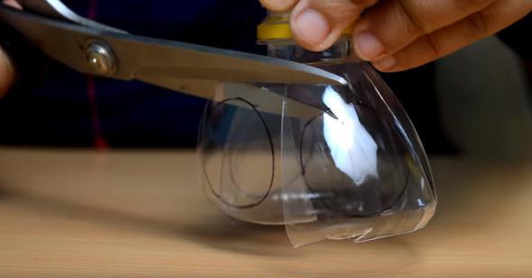 Daha sonra da tepeden makas vuruyoruz ve...