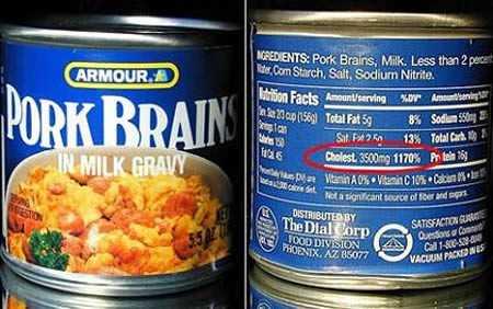 Domuz Beyni Konservesi: Domuz beyni konservesi iin fazla sze gerek yok...