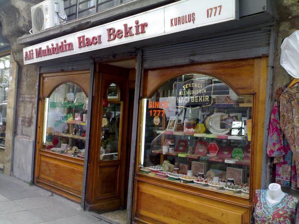 ekerci Hac Bekir Efendi'nin, Trk lokumunun "Turkish Delight" olarak tannmasnda da byk katks oldu.