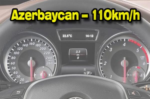 Otoyola sahip Avrupa lkelerinin birounda hz limiti saatte 110 km ile 130 km arasnda deiiyor. Yollarn durumuna gre bu limit bazen snrsz da olabiliyor.