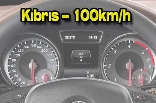 Otoyola sahip Avrupa lkelerinin birounda hz limiti saatte 110 km ile 130 km arasnda deiiyor. Yollarn durumuna gre bu limit bazen snrsz da olabiliyor.