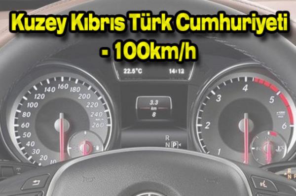 Otoyola sahip Avrupa lkelerinin birounda hz limiti saatte 110 km ile 130 km arasnda deiiyor. Yollarn durumuna gre bu limit bazen snrsz da olabiliyor.