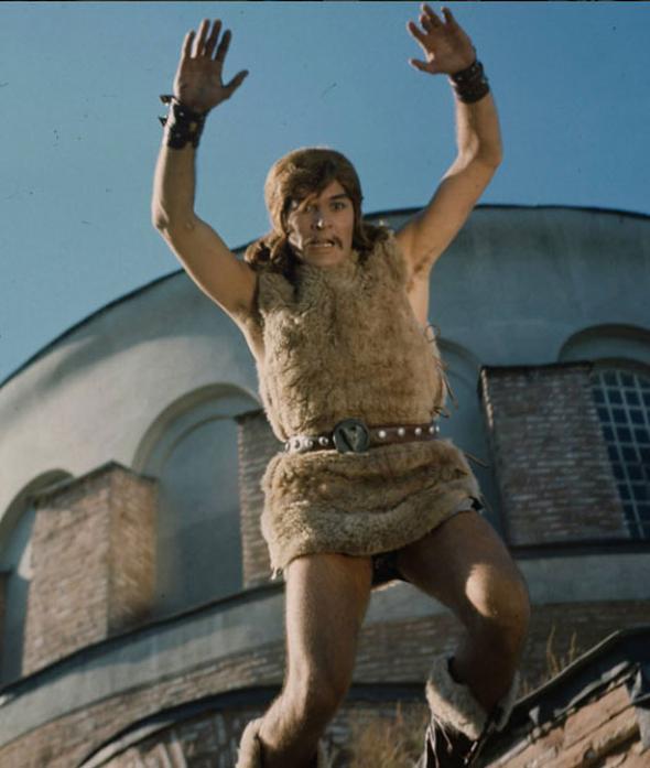 "Uan Tarkan" notuyla paylalan bu kare deerli oyuncu Kartal Tibet'in canlandrd mehur Tarkan karakteri.