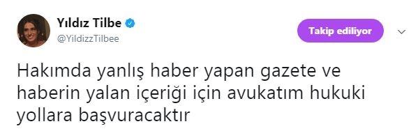 ntihar ettii iddialaryla ilgili Yldz Tilbe'den dakikalar sonra yine sosyal medya hesabndan aklama geldi. Tilbe, twitter'dan haberi yalanlad ve haberle ilgili yasal ilem balatacan duyurdu.