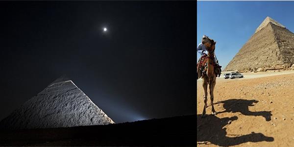 Msr piramitlerinin yapm iin tam 170 bin ton kayann Nil Nehri&#8217;nde, insan yapm bir kanal zerinden sandallarla tand ortaya kt.