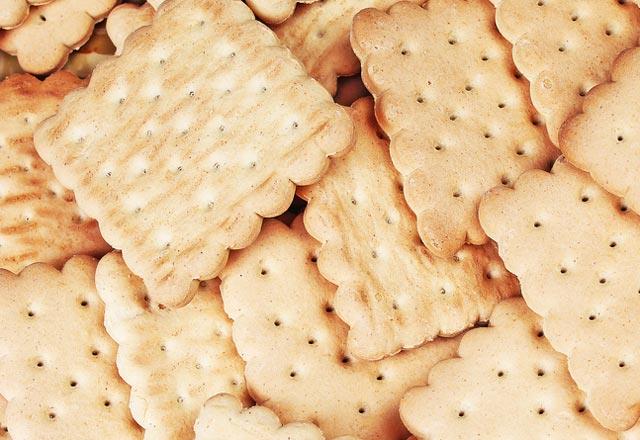 Paketlenmi olarak satlan biskviler