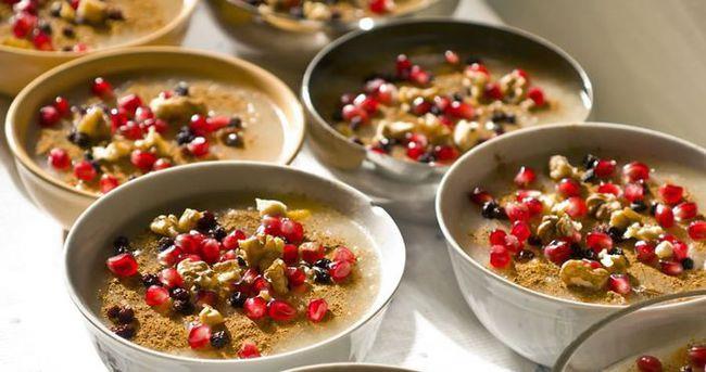 Yapl :  <br>  Buday, fasulye, nohut ve zm ykayp ayr kaplarda bir gece nceden slatn. Ertesi gn buday szp byk bir elik tencereye aln.