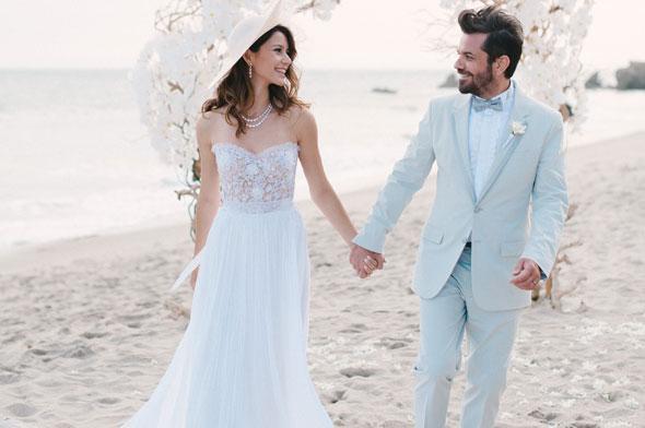 Doulu uzun bir yalnzln ardndan Beren Saat ile nikah masasna oturdu.