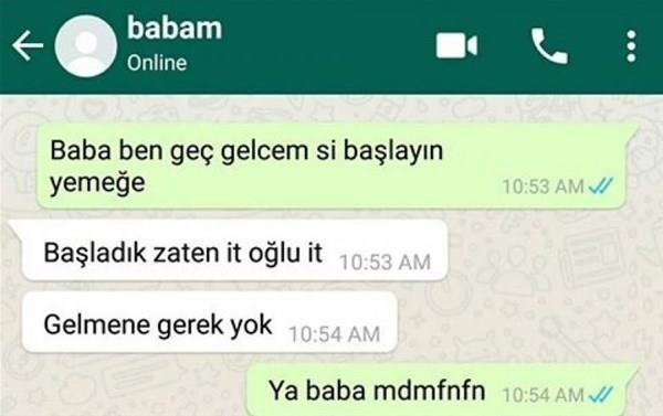 Efsane whatsapp diyaloglar