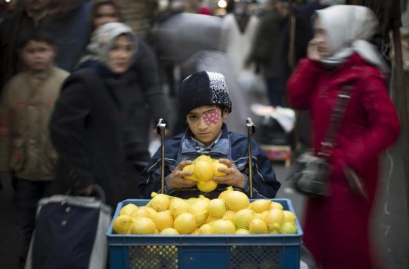 Uluslarlararas Haber Ajans Reuters stanbul'u internet sitesinde yaynlad fotoraflarla tantt.
