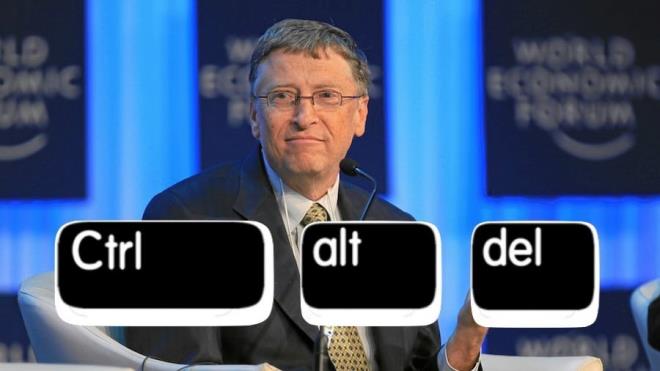 Gates Bloomberg'e verdii rportajda, Microsoft'un belki de en ok kullanlan ksayollarndan birisi olan Ctrl+Alt+Delete ile ilgili bir aklama yapmt.