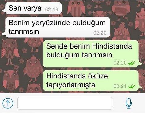 En Komik 'Whatsapp' Konumalar