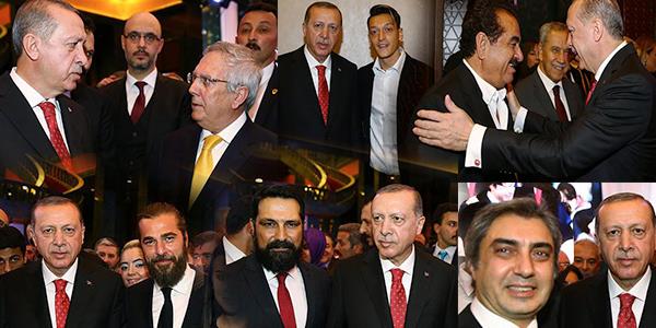 Betepe'deki resepsiyona ok sayda nl isim katld.