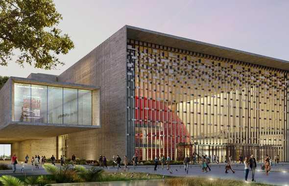 Yeni AKM'nin atsnda boaz gren muhteem bir restorant yer alacak. Cafelerin de olaca yeni AKM'deki bu alanlar halka ak olacak.