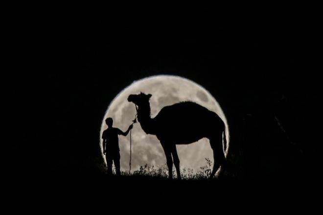 Tm yurtta ilgi eken paral ay tutulmas, Van'dan da gzlendi. Ali hsan ztrk