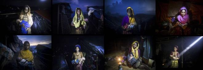 Myanmar'n Arakan eyaletinde ordu ve Budist milliyetilerin zulmnden en ok etkilenenler kadnlar ve ocuklar oluyor. Tehlikeli yolculuklarnn ardndan hayatta kalmay baaran ou Arakanl Mslman kadn, tecavzler, sivil vatandalara ynelik katliamlar ve kylerinin yaklmas gibi korkutucu ile Banglade snrna ulayor. Yzlerce Rohingyal kadn salksz ve zorlu artlarda doum yapmak zorunda kalyor. zge Elif Kzl